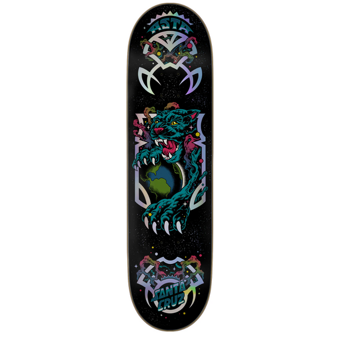 Asta Space Cat VX Noir 8.25" Skateboard Deck