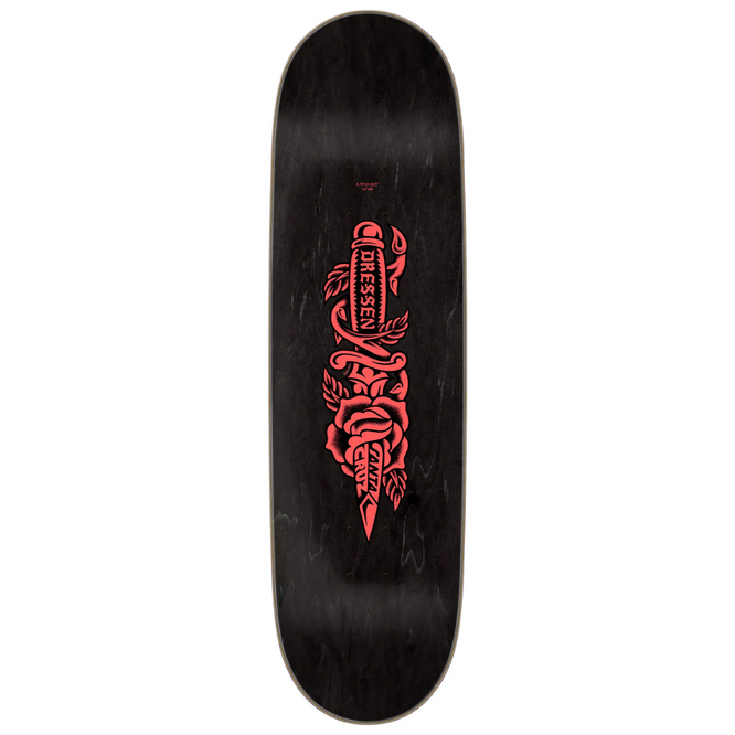 Dressen Rose Dagger Bleu 8.7" Skateboard Deck