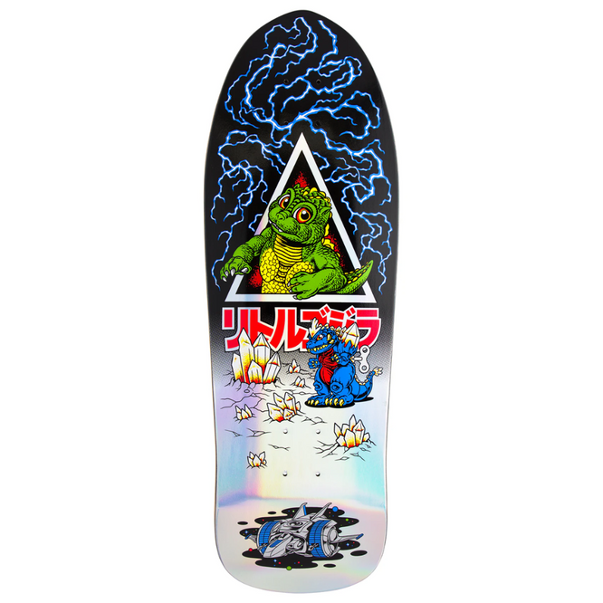 Godzilla Jr. Natas Noir 9.9" Skateboard Deck