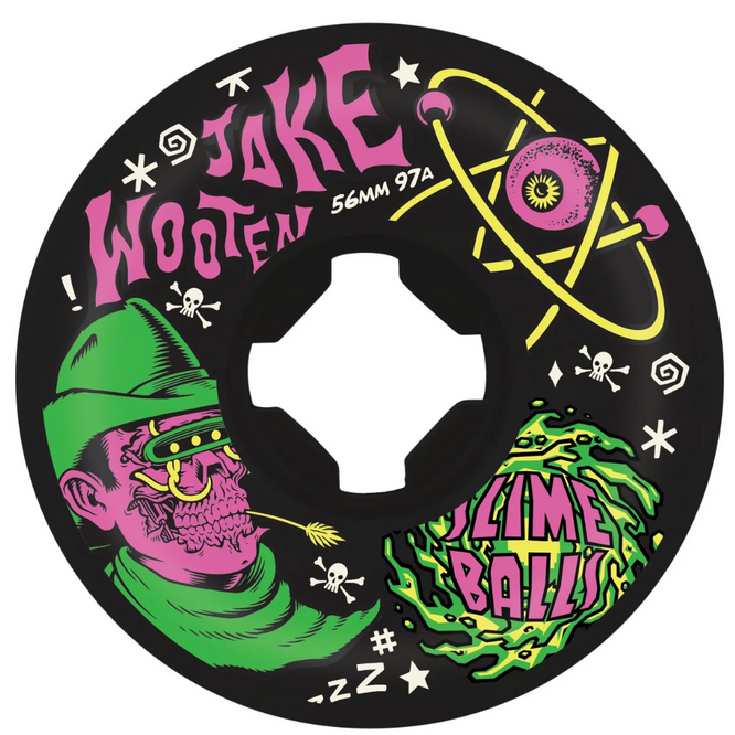 Jake Wooten Fever Dream Vomit Mini 97a 56mm Roues de Skateboard
