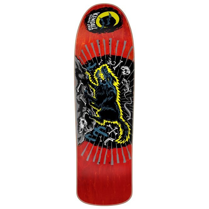 Kendall Wolf Reissue Rouge 9.25" Skateboard Deck