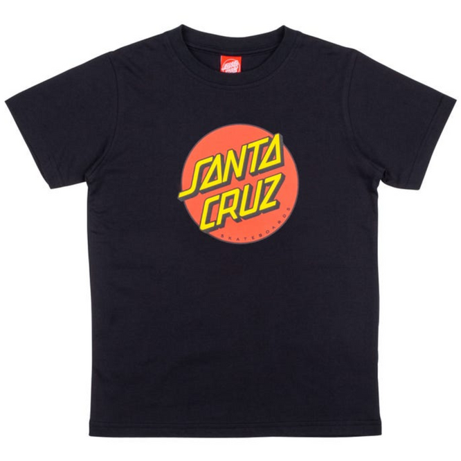 Kids Classic Dot T-Shirt Black