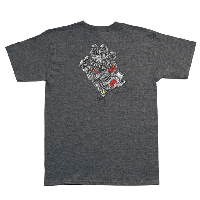 T-shirt enfant Godzilla Mecha Hand Dark Heather