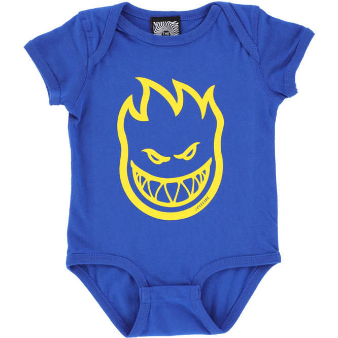 Onesie Baby Bighead Royal/Jaune