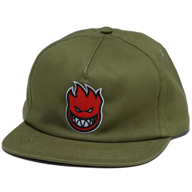 Bighead Fill Casquette Snapback Ajustable Olive/Red