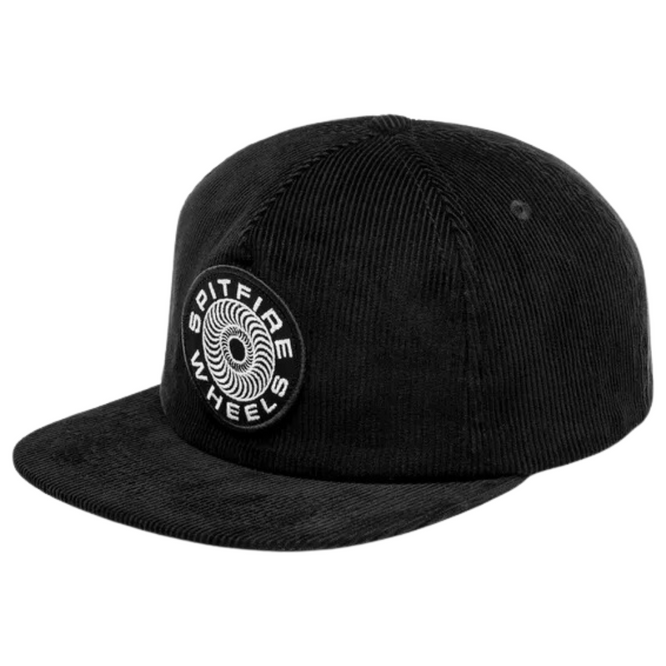 Classic '87 Swirl Patch Casquette ajustable Noir/Blanc