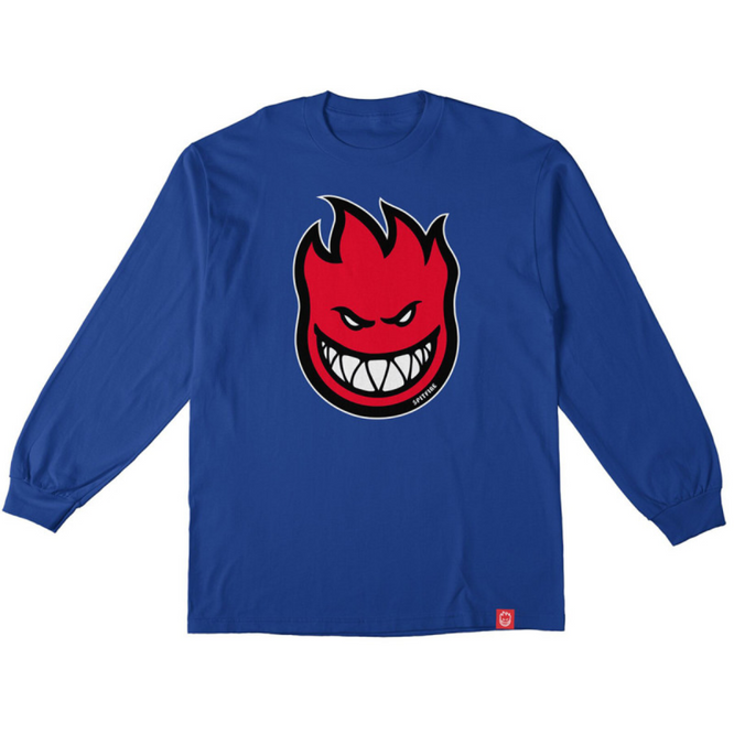 T-shirt à manches longues Bighead Fill Kids Royal/Rouge