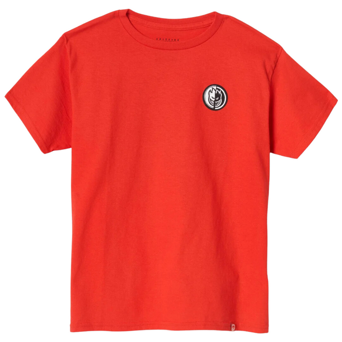 T-shirt Yin Yang rouge pour enfants