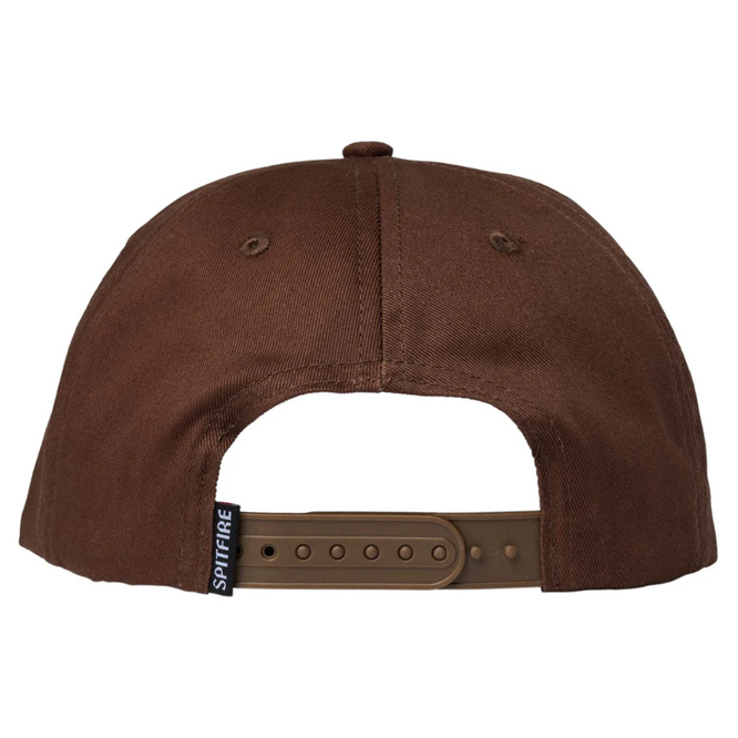 Old E Arch Snapback Brown Cap