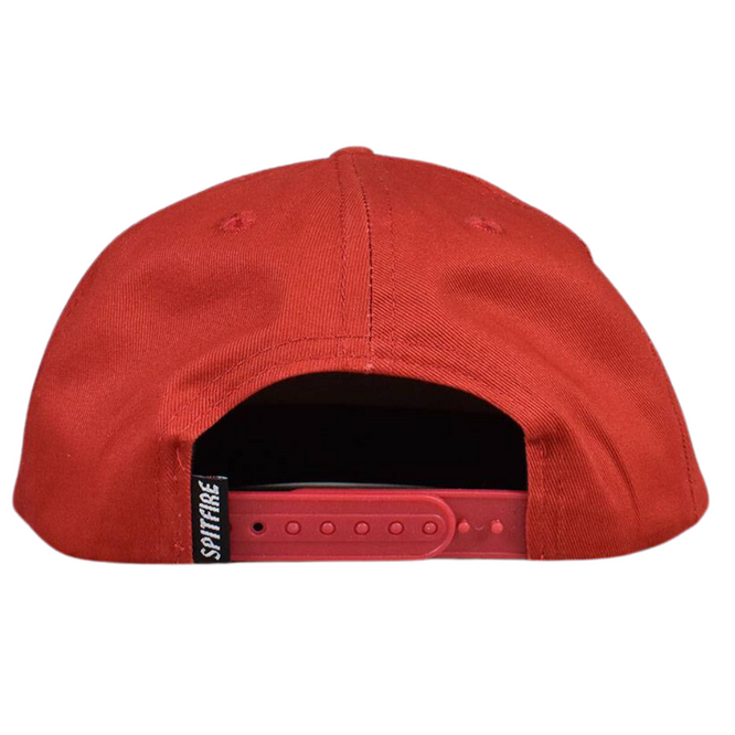 Old E Arch Snapback Cap Dark Red/Yellow