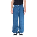 Electric Pantalon de denim baggy bleu foncé