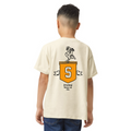 T-shirt vert Handplant pour enfants Naturel