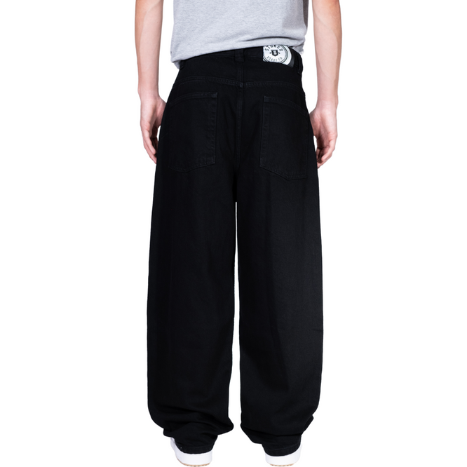 Pantalon de denim baggy King Concrete True Black