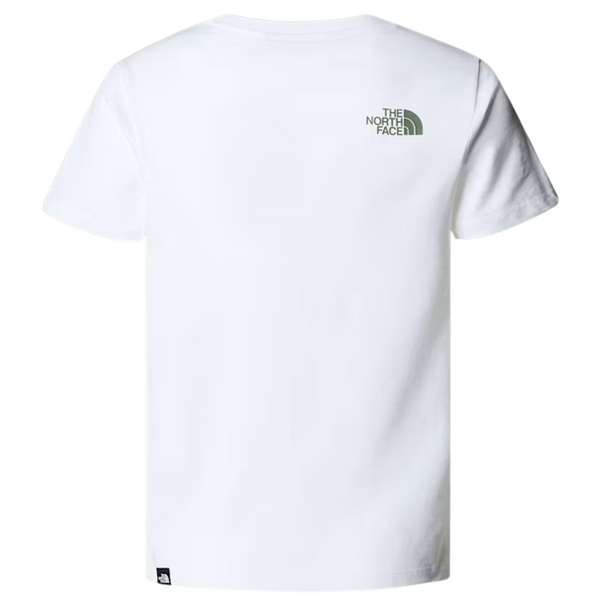 Kids Easy T-Shirt TNF White/Duck Green