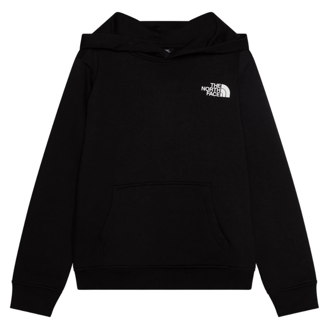 Kids NSE Box Hoodie Black/Hero Blue