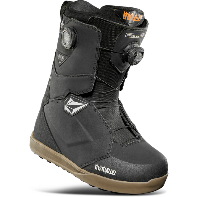 Bottes de snowboard Lashed Double Boa X Volcom Noir/Gomme 2025