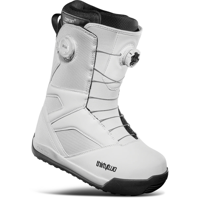 STW Double Boa White/Black 2025 Snowboard boots