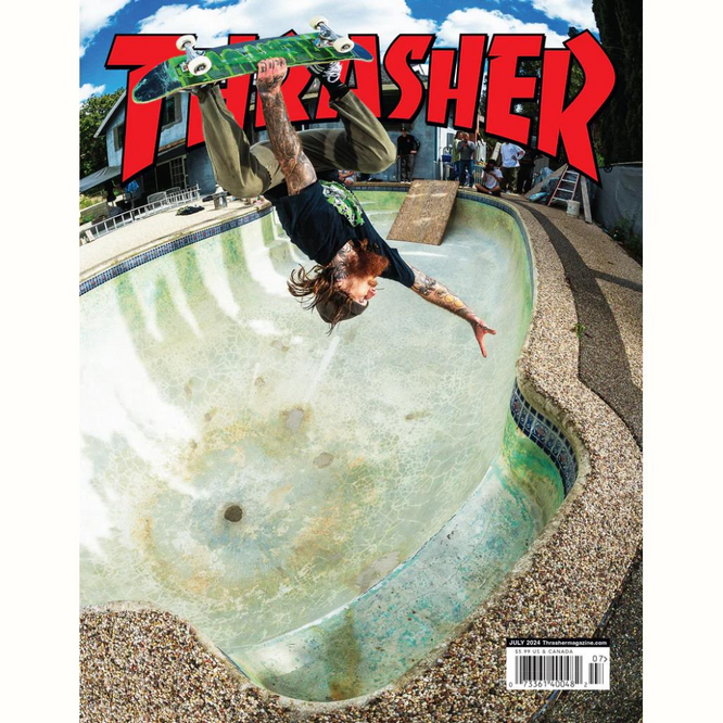 Thrasher Magazine Numéro 528 Juillet 2024