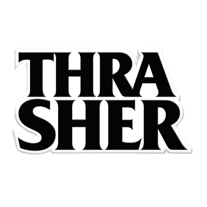 Thrasher x Épingle à revers Antihero Noir/Blanc