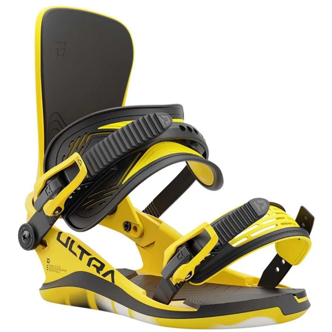 Fixations de snowboard Ultra Yellow 2025