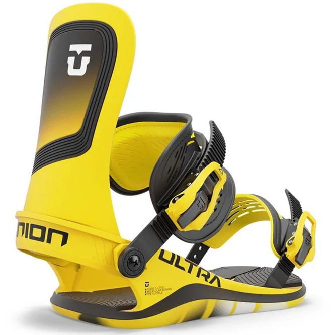 Fixations de snowboard Ultra Yellow 2025