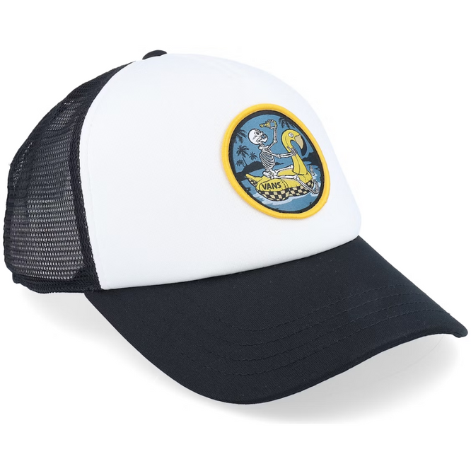 Bear Float Trucker Cap Blanc