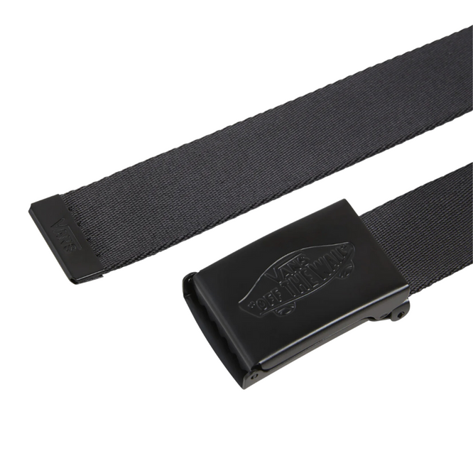 Ceinture classique en toile noire