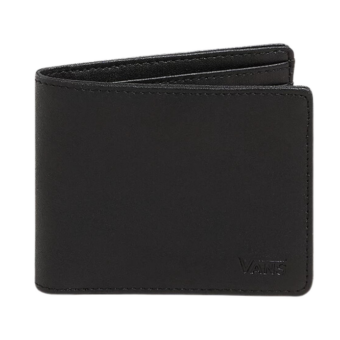 Drop V Bifold Black Wallet