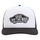 Kids Classic Patch Curved Bill Trucker Cap Noir