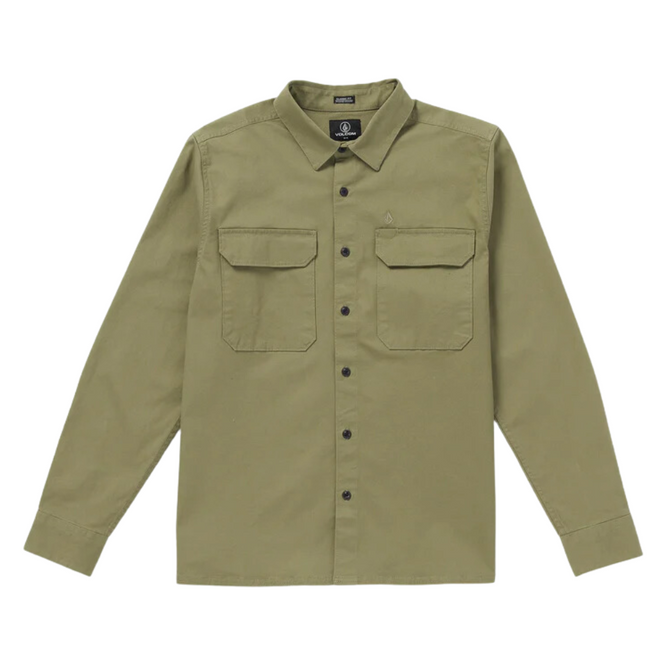 Servicestone Workshirt Chemise à manches longues Thyme Green