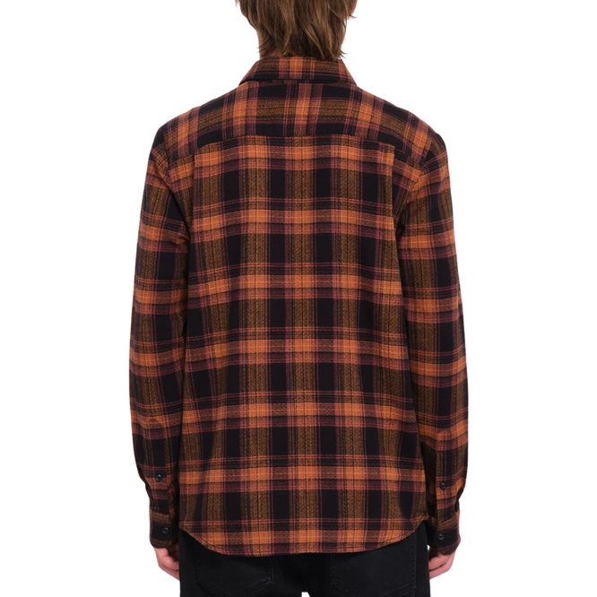 Baystone Flannel Longsleeve Shirt Black