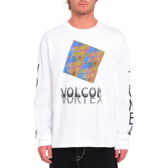 Fergadelic Longsleeve T-shirt White