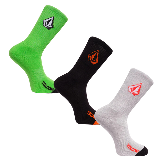 Chaussettes Full Stone 3Pack Electric Vert