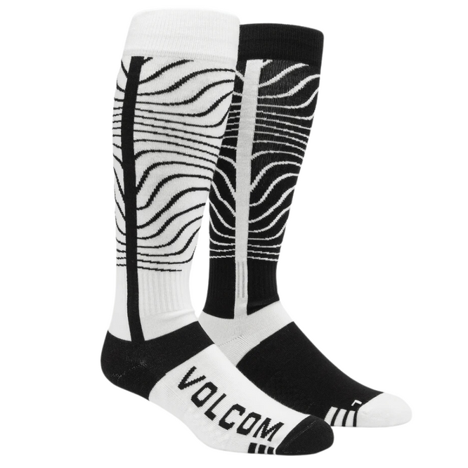 Heavy Over-The-Calf Snowboard Sock Black (chaussettes de snowboard sur le mollet)