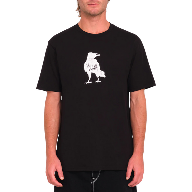 Issam Crow T-shirt Noir