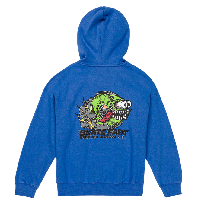 Kids Skate Fast Hoodie Patriot Blue