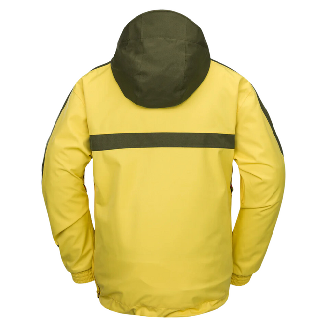 Longo 20K Pullover Snowboard Jacket Dark Yellow