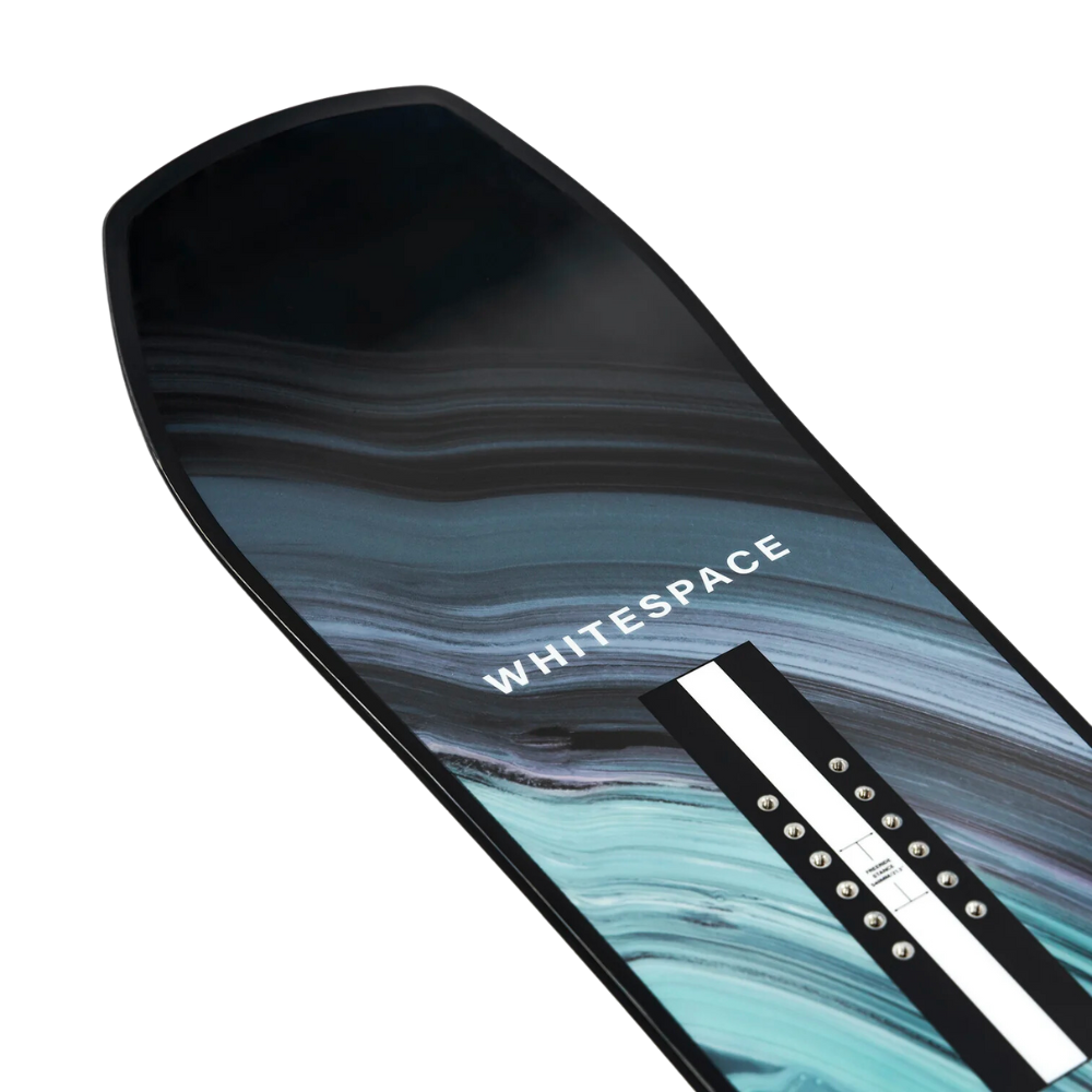 Montano 2024 Snowboard Stoked Boardshop   Whitespace Montano 2024 Snowboard Nose 