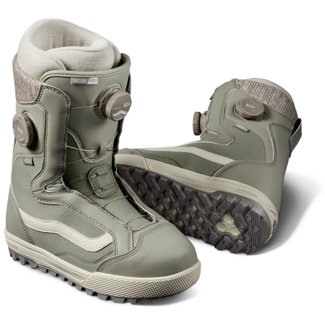 Chaussures de snowboard Encore Pro Khaki/White 2025 Womens