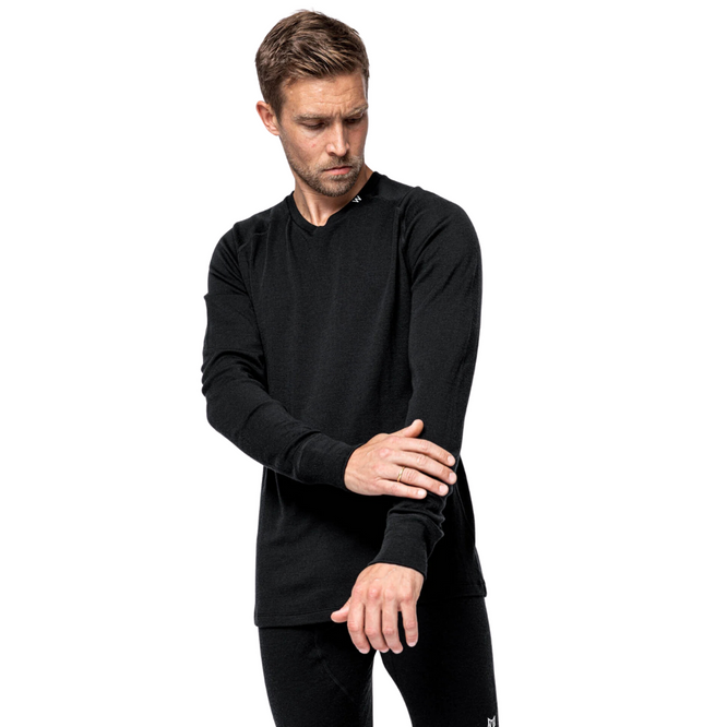 Tuv Longsleeve Crew Noir