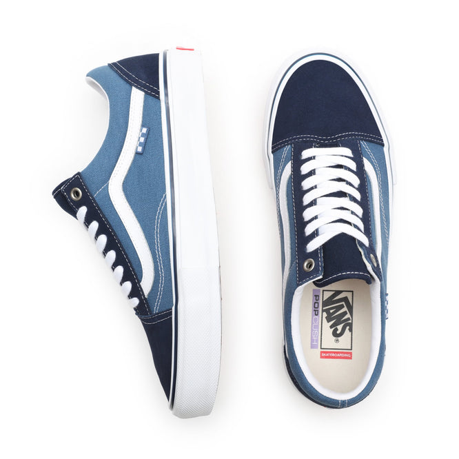 Skate Old Skool Marine/Blanc